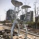 大型不锈钢抽象树雕塑图