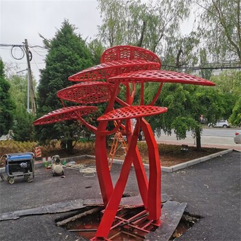 鍍鋅板不銹鋼樹雕塑工廠
