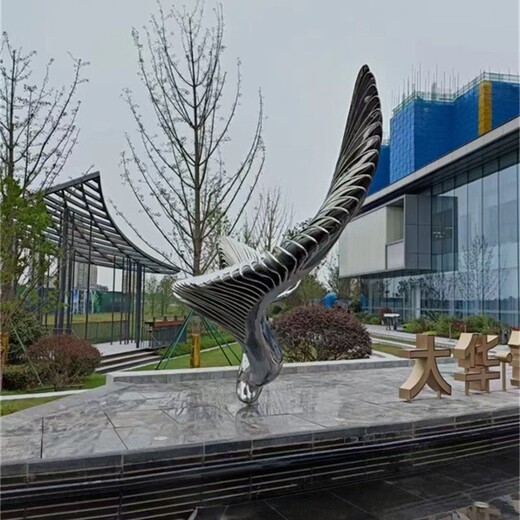 不銹鋼翅膀景觀雕塑不銹鋼園林景觀雕塑廠家