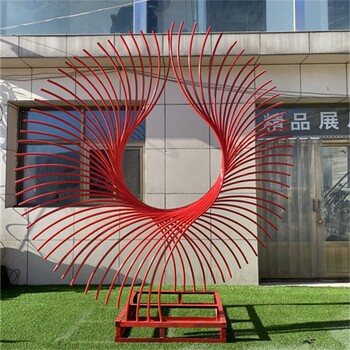 不銹鋼抽象翅膀雕塑房地產(chǎn)景觀雕塑制作廠家