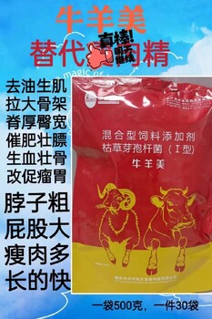 牛羊催肥增重王上海靜安獸用牛羊美