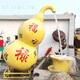 玻璃钢喷水葫芦雕塑加工厂产品图