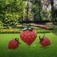 玻璃钢大型草莓雕塑生产厂家图