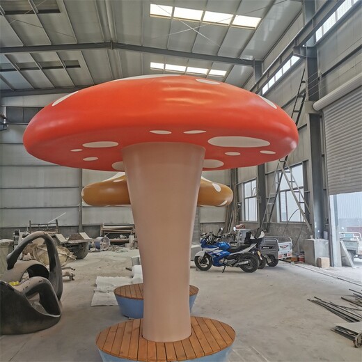 上海玻璃钢蘑菇雕塑加工厂
