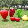 定制草莓雕塑模型水果雕塑