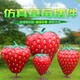 草莓雕塑模型水果雕塑图