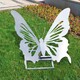 吉林制作不锈钢蝴蝶雕塑厂家产品图