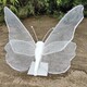钢丝编织蝴蝶雕塑摆件图