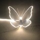 发光不锈钢蝴蝶雕塑图