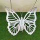 生产不锈钢发光蝴蝶雕塑造型图