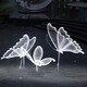 上海不锈钢蝴蝶雕塑造型产品图