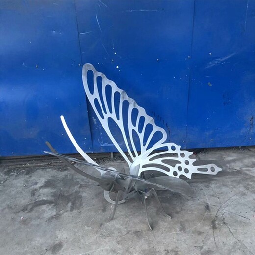 天津不锈钢蝴蝶雕塑制作