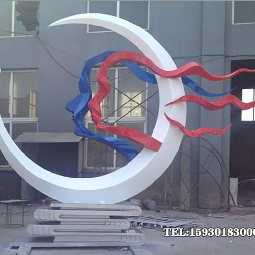 沧州校园不锈钢文化标志雕塑校园雕塑金越雕塑