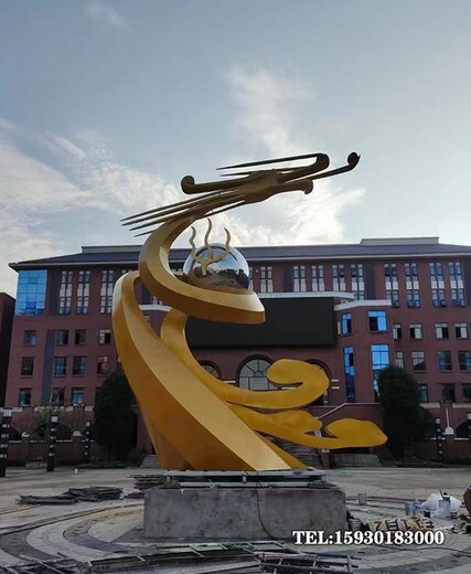 寧德校園科技創(chuàng)新不銹鋼雕塑校園雕塑金越雕塑
