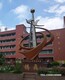 校園文化標(biāo)志不銹鋼雕塑圖