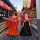 生產(chǎn)玻璃鋼拍照空臉人物雕塑模型圖