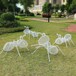 加工大型不锈钢昆虫蚂蚁雕塑