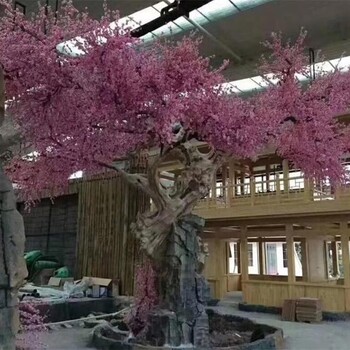 宣武水泥仿真假樹景觀造景現場施工