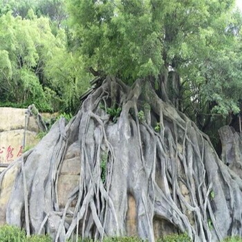 濰坊游樂(lè)園假樹(shù)門(mén)口貨源園林工程承接