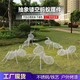 不銹鋼昆蟲螞蟻雕塑圖