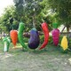 制作大型玻璃钢蔬菜水果雕塑图