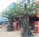 宿州村口仿真假樹餐廳水泥仿真桃花樹廠家-專業假樹施工隊