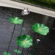 水景不銹鋼蓮花雕塑圖