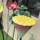 不銹鋼蓮花雕塑美陳圖