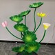 不銹鋼蓮花雕塑廠家圖