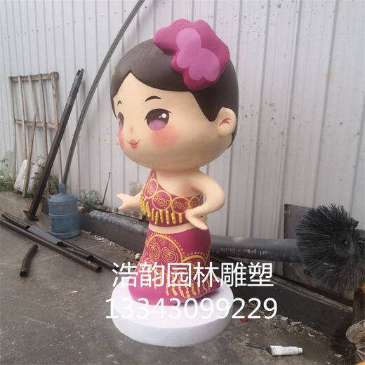 仿真少數(shù)民族人物雕塑廠家