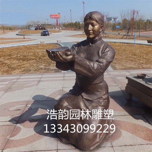 大型少數(shù)民族人物雕塑制作廠家