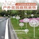 蒲公英雕塑制作圖