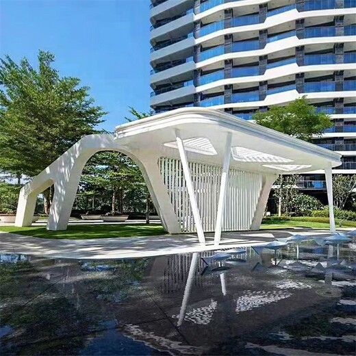 異性廊架雕塑定制