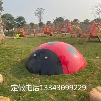 昆蟲七星瓢蟲雕塑加工