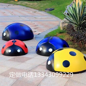 定制玻璃鋼瓢蟲雕塑造型