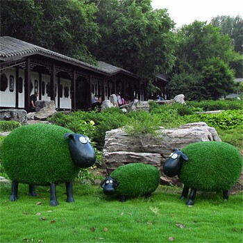 山羊雕塑造型