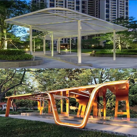 金屬廊架景觀小品