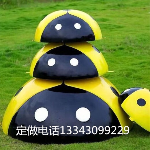 加工玻璃鋼瓢蟲雕塑廠家