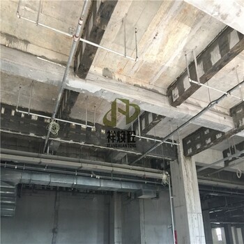 混凝土梁柱碳纖維布加固施工