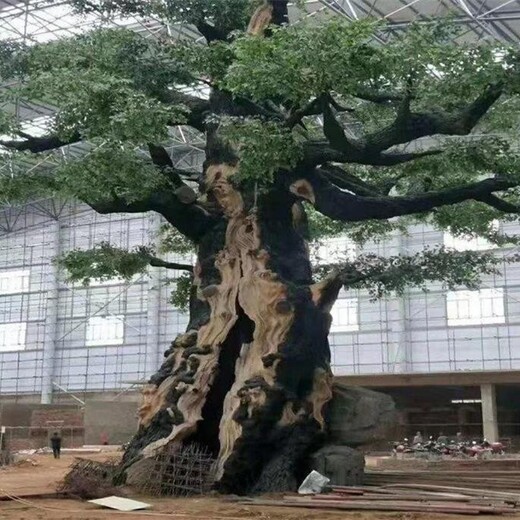 密云大型假樹門口生態(tài)園假樹大門公司-造型優(yōu)美工期短