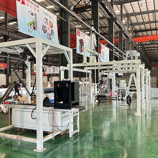 潮州国产鑫科智造自动化喷涂机器人生产线