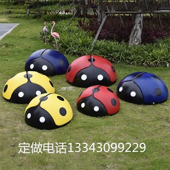發(fā)光七星瓢蟲(chóng)雕塑制作廠家