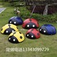 玻璃鋼甲殼蟲(chóng)七星瓢蟲(chóng)雕塑擺件圖