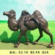 大型玻璃鋼駱駝雕塑圖