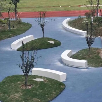 大型樹池坐凳座椅