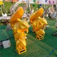 松鼠雕塑圖
