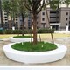 安裝玻璃鋼樹池座椅圖