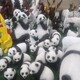 生产不锈钢大熊猫雕塑模型产品图