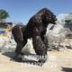 大猩猩雕塑擺件圖