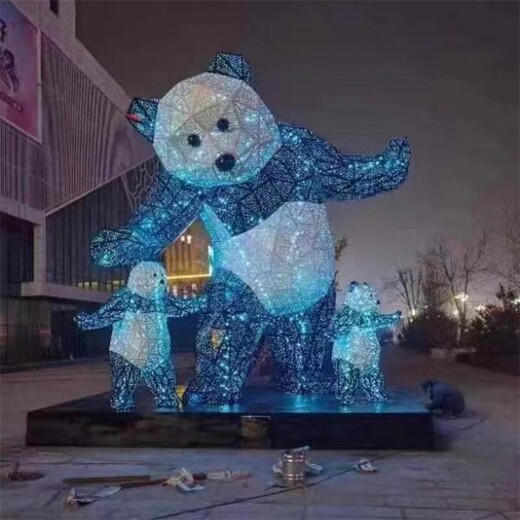 安徽玻璃钢大熊猫雕塑加工